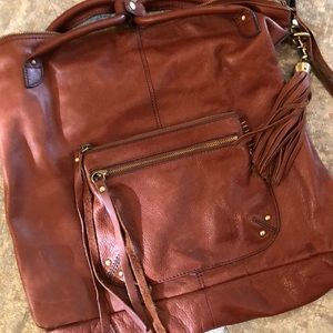 Lucky Brand Leather Tote